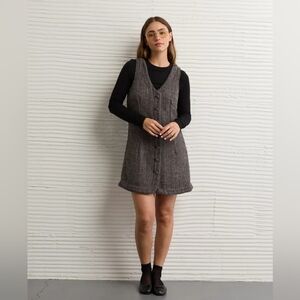 NWT American Eagle Pinafore Mini Dress